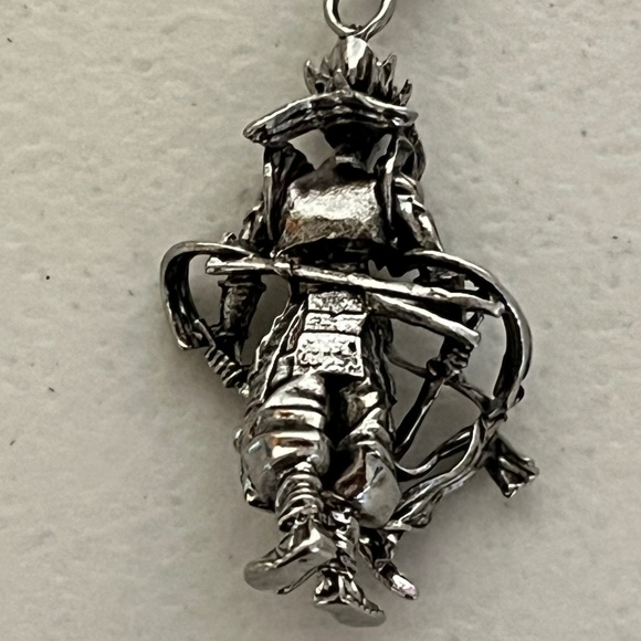 Dragonball Z Vegeta Double Sword Charm Pendant Necklace Goku - Picture 4 of 9